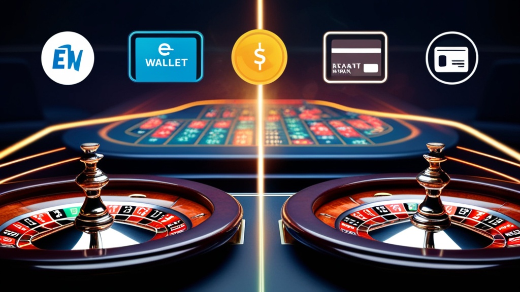 Vergelijking van snelle en trage betaalmethoden in een casino