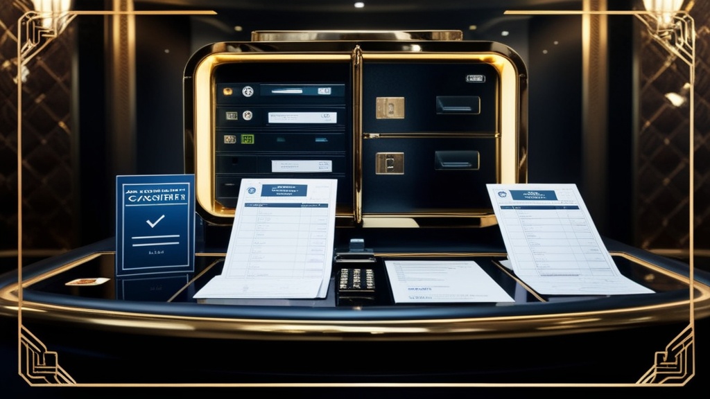 Controles voor stortingen en opnames bij een casino