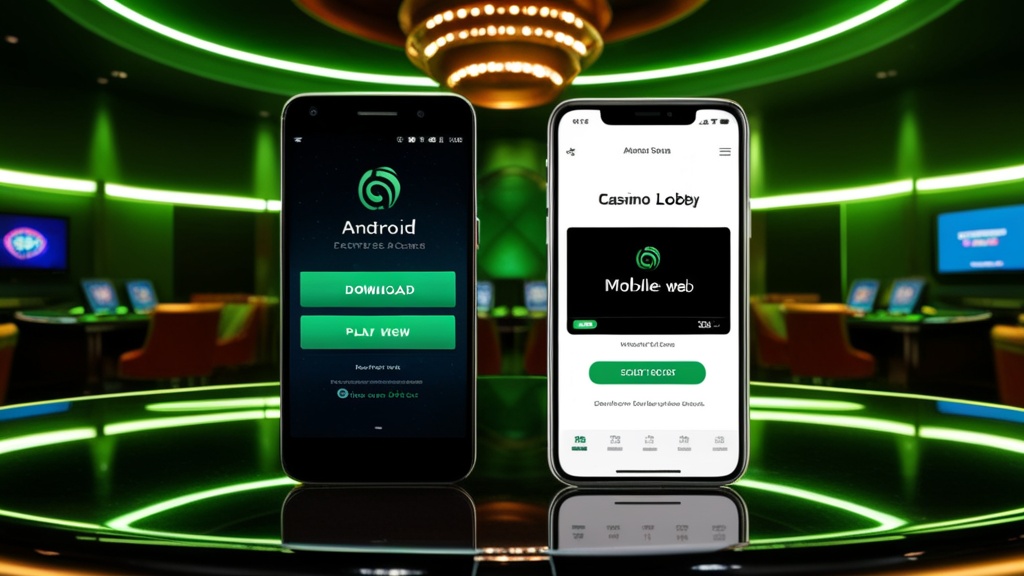 Android- en iPhone-scherm naast elkaar met installatieopties voor de app